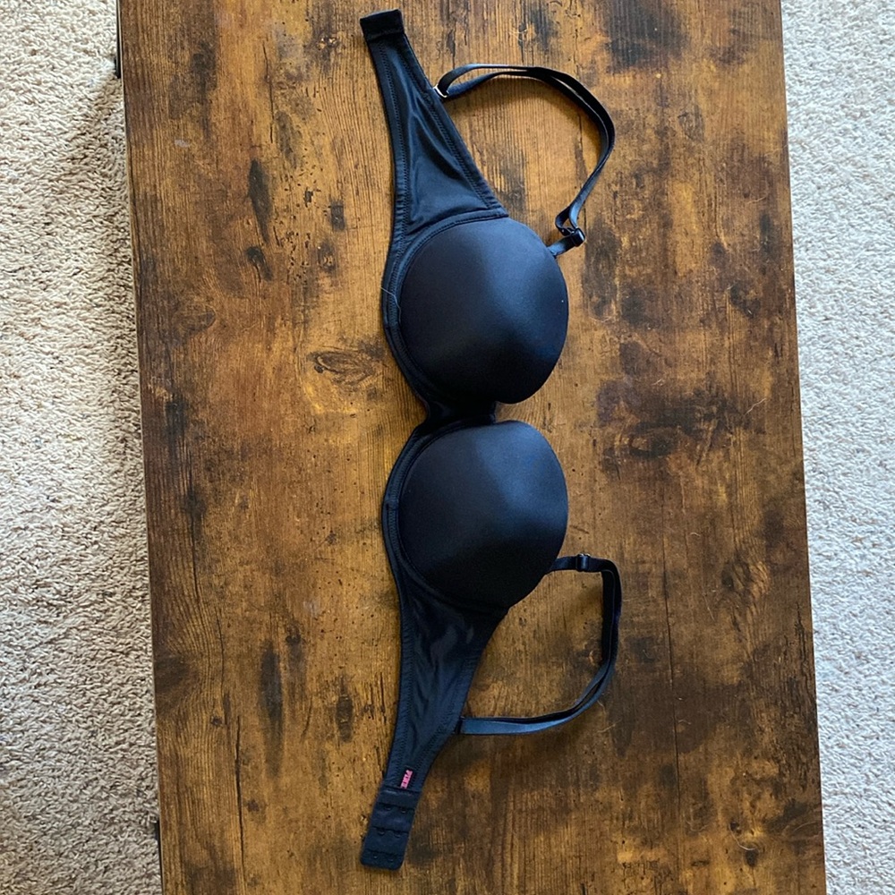 Pink Victoria secret mult way push bra 32D